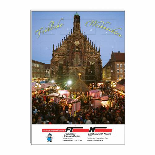 Schoko-Adventskalender Kompakt "Nürnberger Christkindlesmarkt"